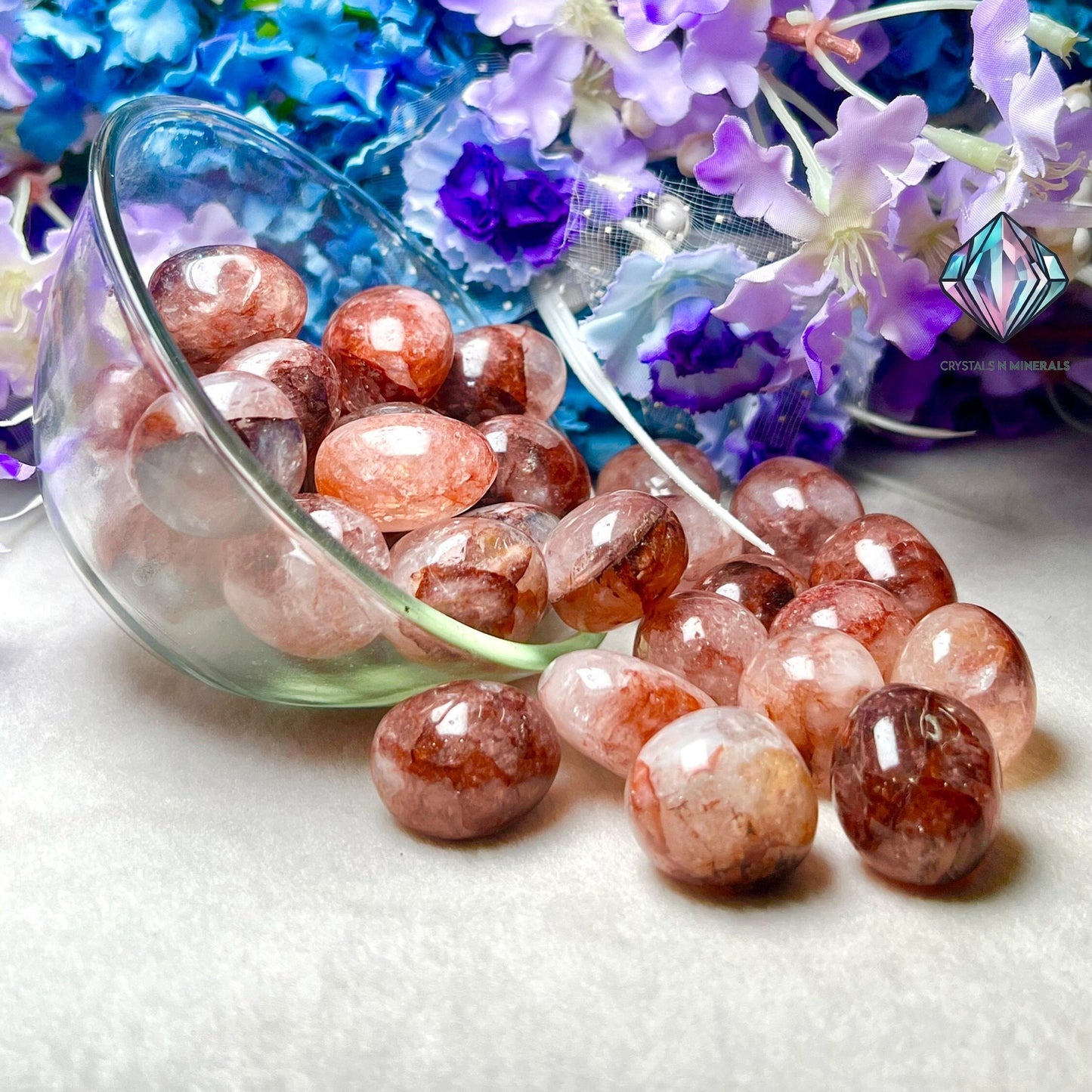 Lithium Quartz Stone Tumbled Stone - Spiritual Stone -Healing Crystals in pack sizes of 1,3,5, and 10 Pieces Quality AAAAA +++++