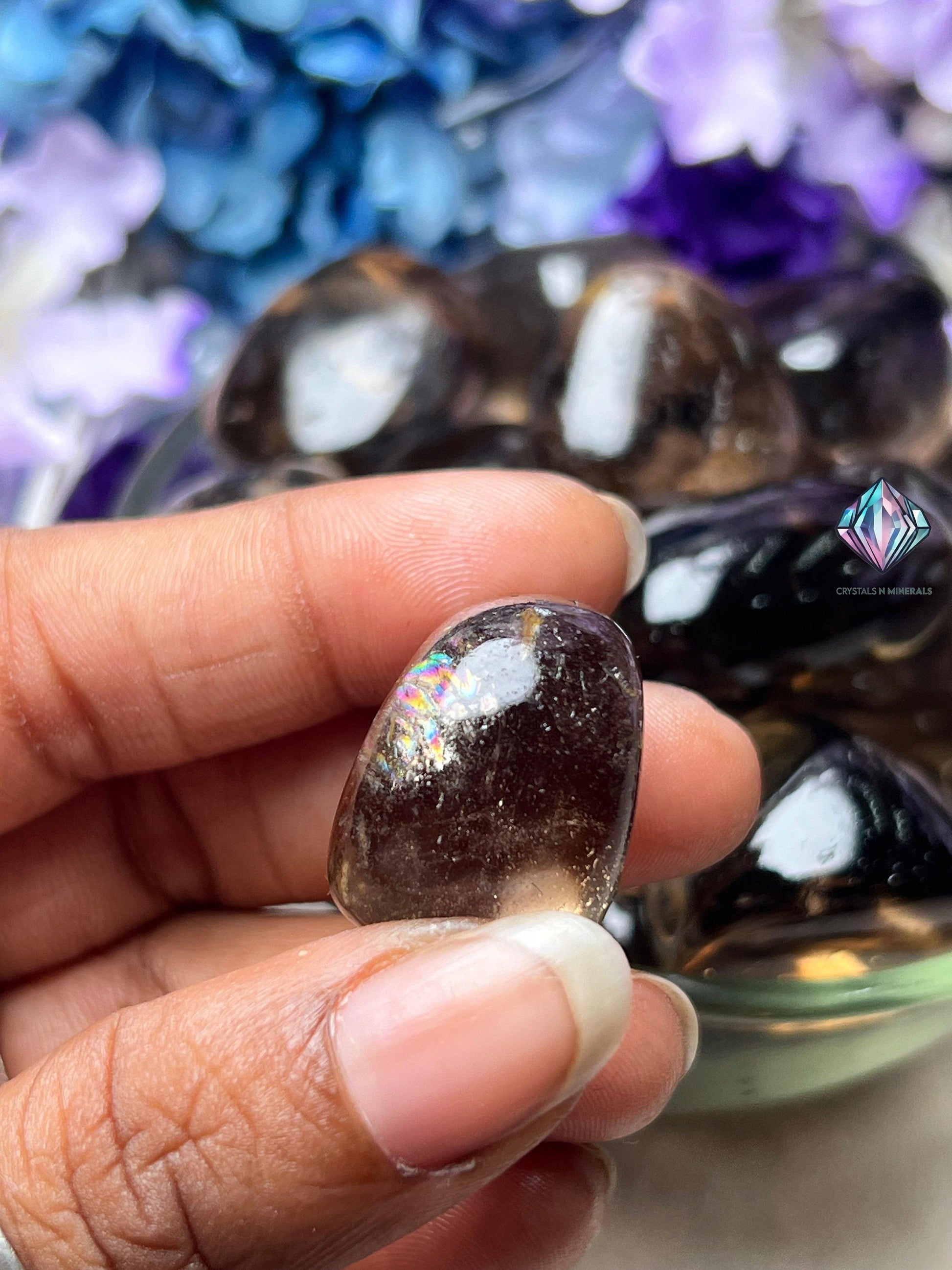 Smoky Quartz Stone Tumbled Stone - Spiritual Stone -Healing Crystals in pack sizes of 1,3,5, and 10 Pieces Quality AAAAA +++++