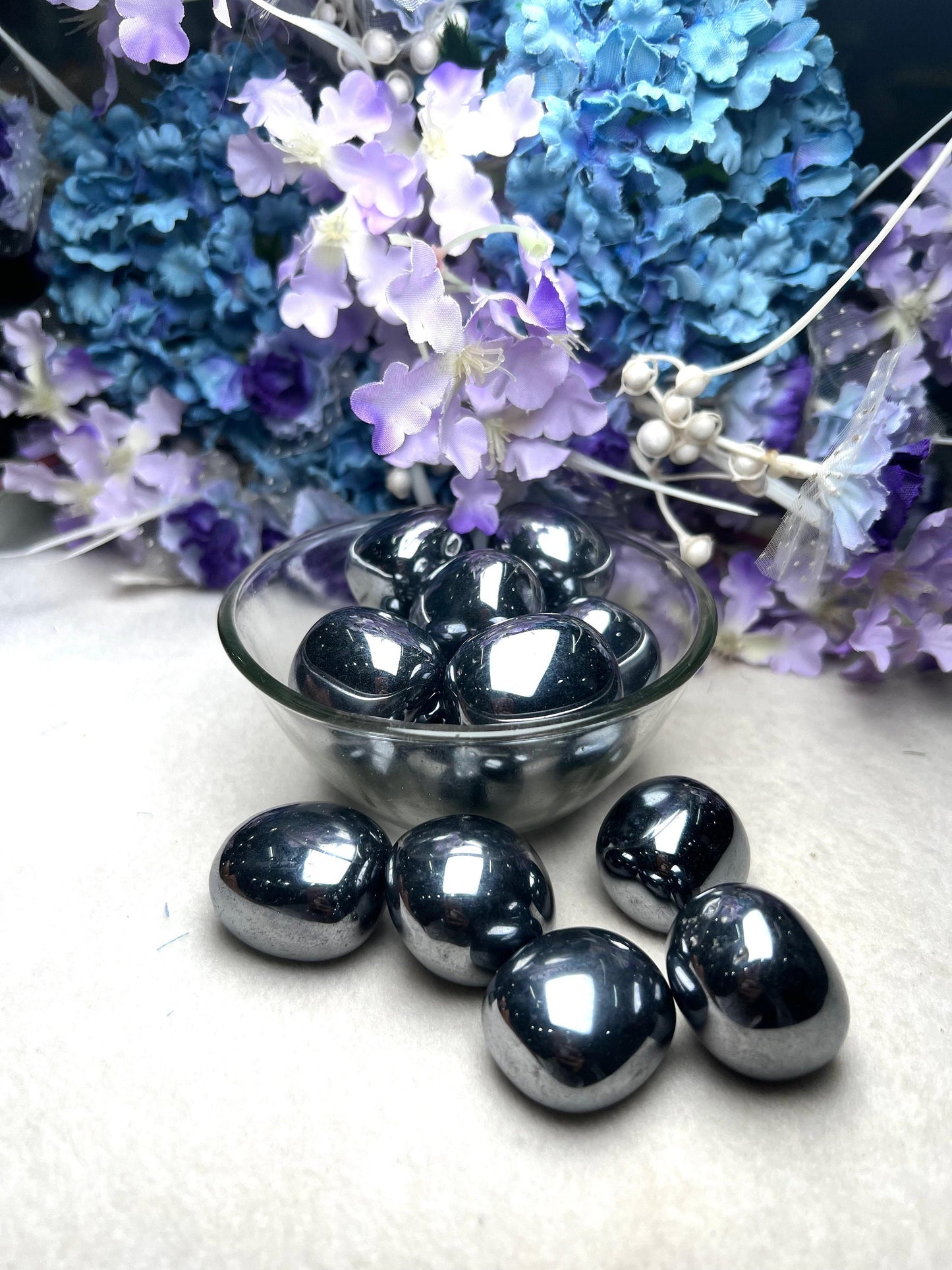 Elite Shungite Stone Tumbled Stone - Spiritual Stone -Healing Crystals in pack sizes of 1,3,5, and 10 Pieces Quality AAAAA +++++