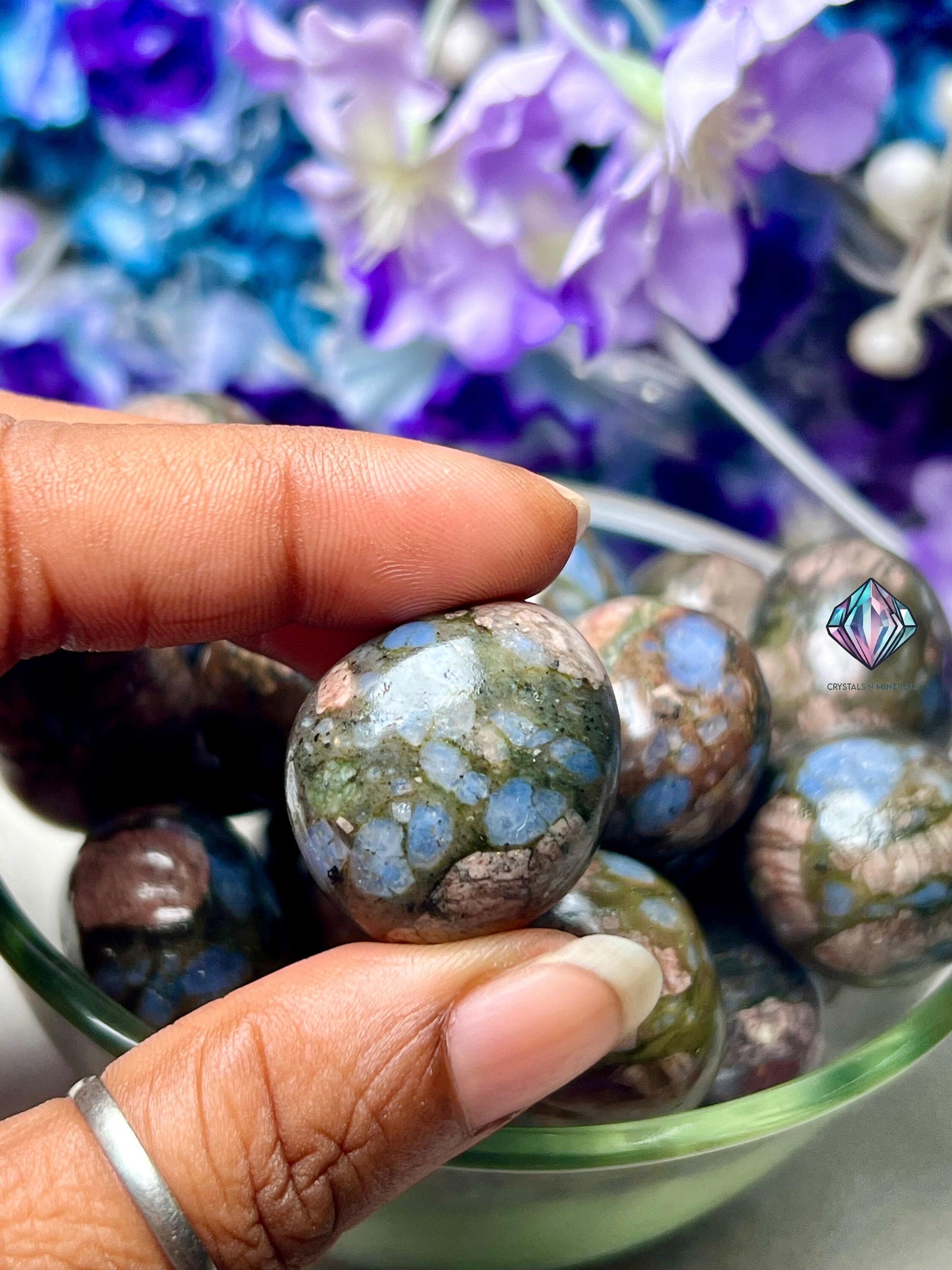 Liberate Que Sera Stone Tumbled Stone-Spiritual Stone- Healing Crystals in pack sizes of 1,3,5, and 10 Pieces Quality AAAAA +++++