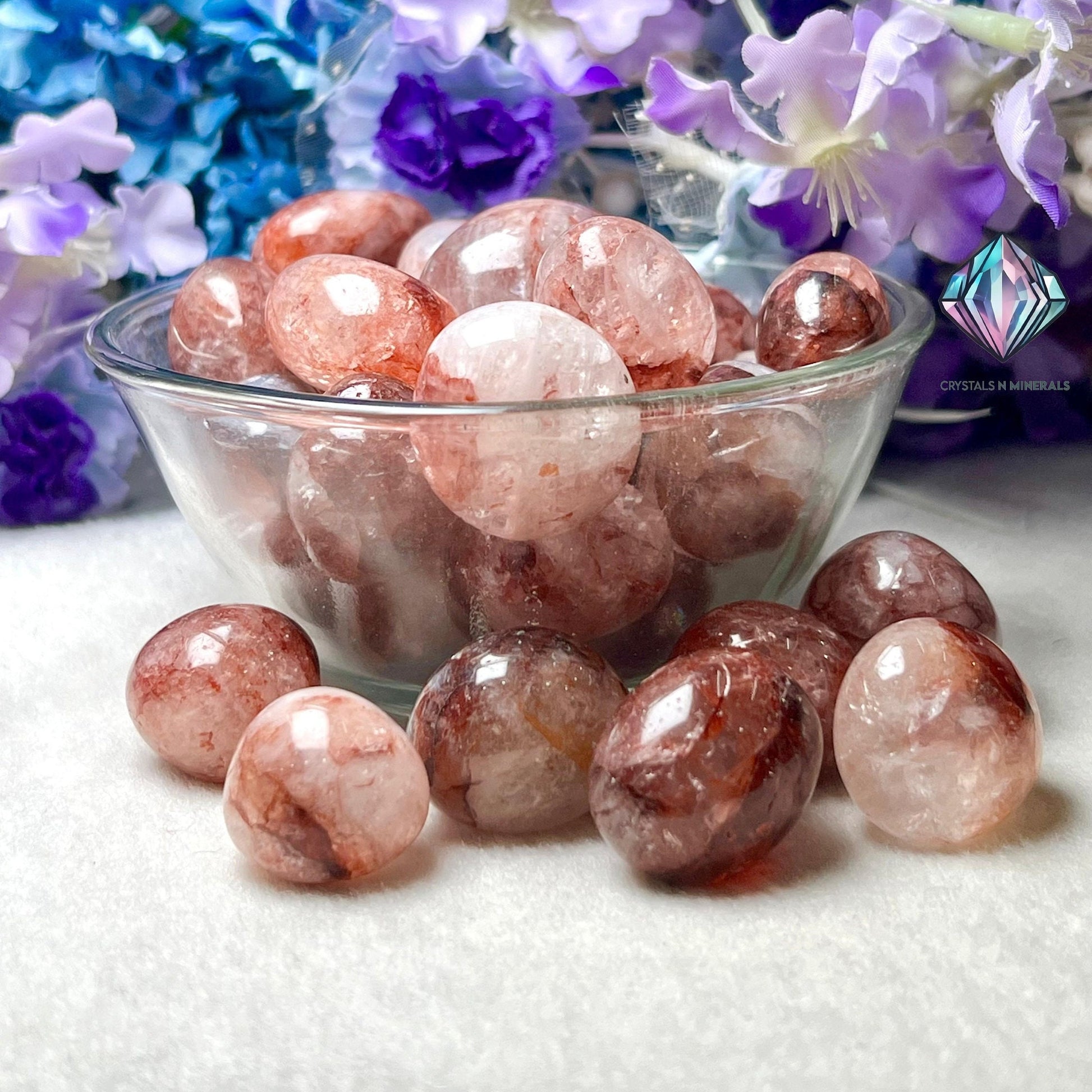 Lithium Quartz Stone Tumbled Stone - Spiritual Stone -Healing Crystals in pack sizes of 1,3,5, and 10 Pieces Quality AAAAA +++++