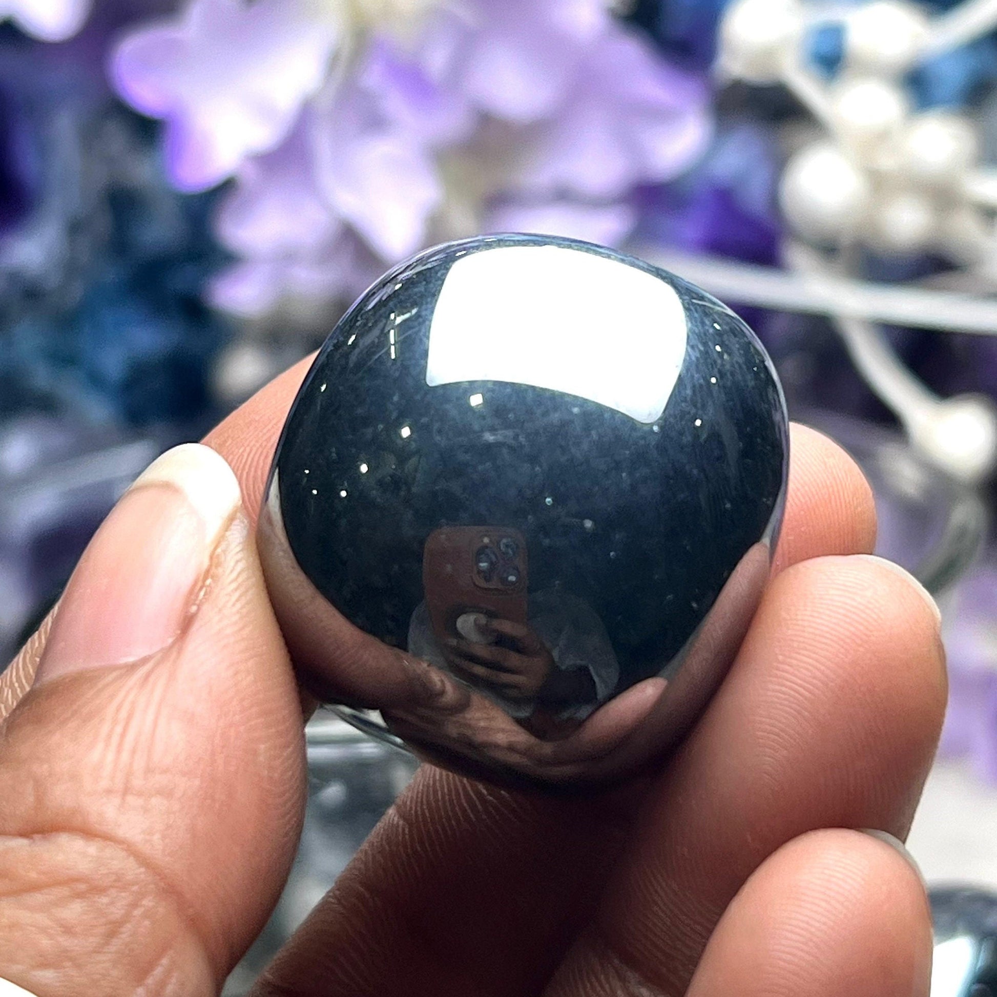 Elite Shungite Stone Tumbled Stone - Spiritual Stone -Healing Crystals in pack sizes of 1,3,5, and 10 Pieces Quality AAAAA +++++