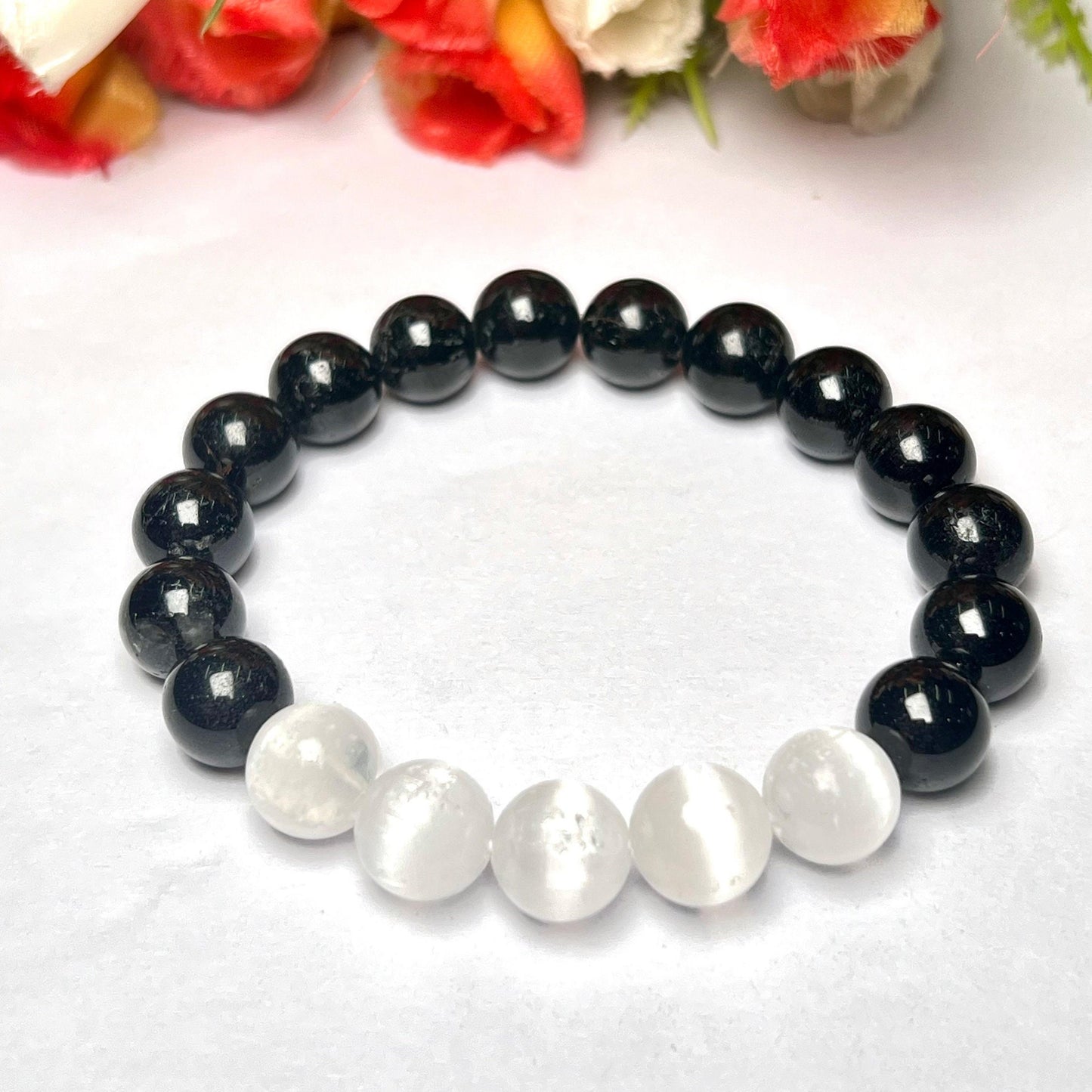 Men's Stress Relief Bracelet | Energy Booster | Jewelry for Men | Relaxation Stones | Emotional Balance | Meditation | Healing Crystals