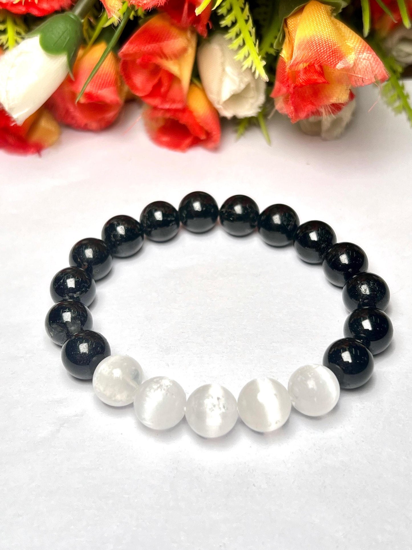 Men's Stress Relief Bracelet | Energy Booster | Jewelry for Men | Relaxation Stones | Emotional Balance | Meditation | Healing Crystals