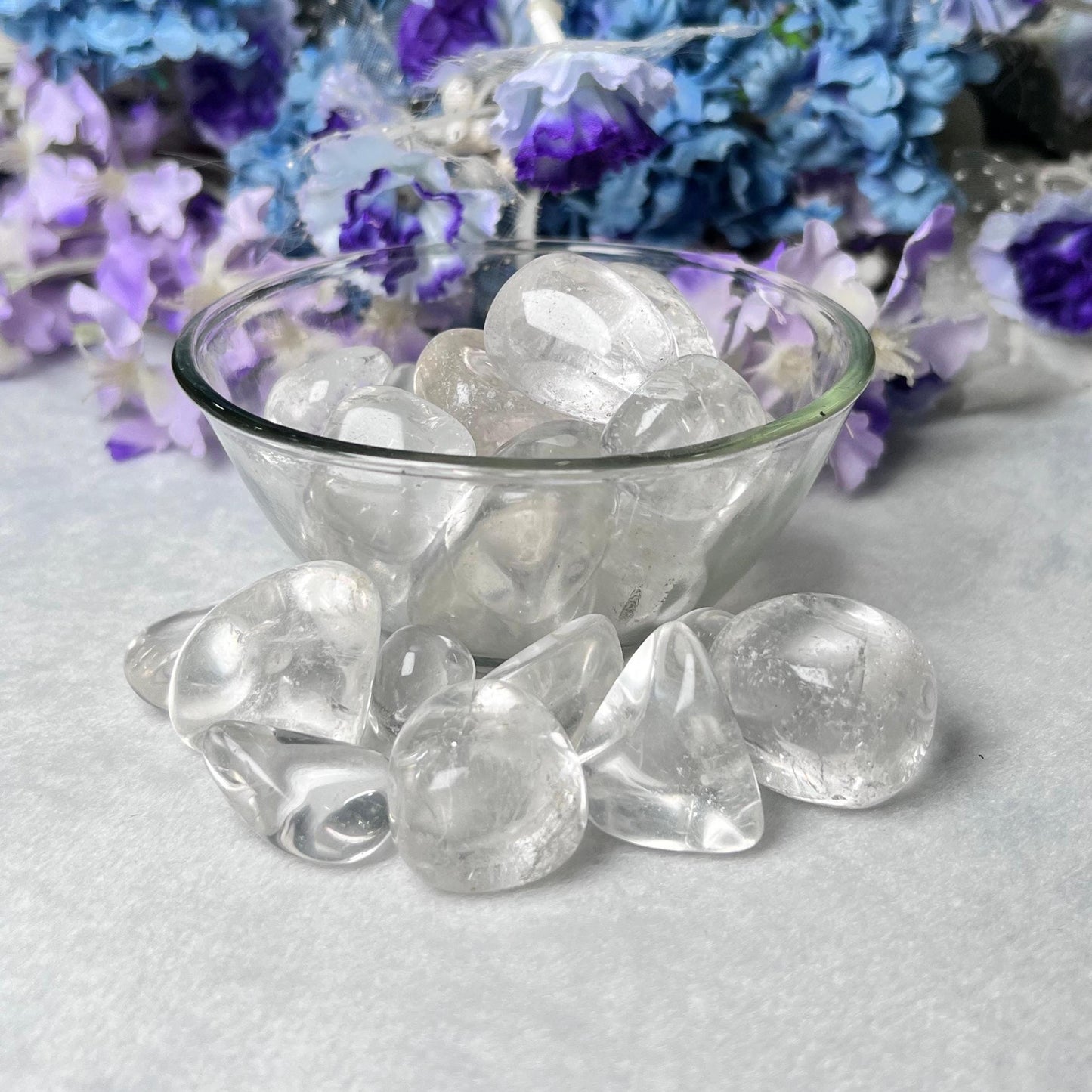 Himalayan Quartz Crystal Tumbled Stone - Spiritual Stone -Healing Crystals in pack sizes of 1,3,5, and 10 Pieces Quality AAAAA +++++