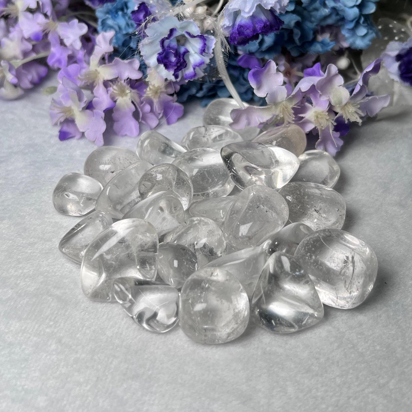 Himalayan Quartz Crystal Tumbled Stone - Spiritual Stone -Healing Crystals in pack sizes of 1,3,5, and 10 Pieces Quality AAAAA +++++