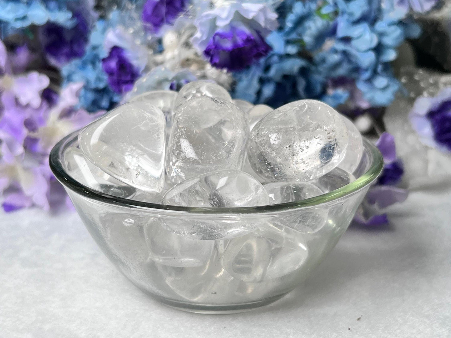 Himalayan Quartz Crystal Tumbled Stone - Spiritual Stone -Healing Crystals in pack sizes of 1,3,5, and 10 Pieces Quality AAAAA +++++