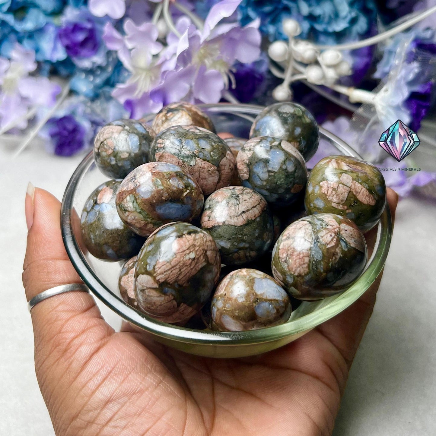 Liberate Que Sera Stone Tumbled Stone-Spiritual Stone- Healing Crystals in pack sizes of 1,3,5, and 10 Pieces Quality AAAAA +++++