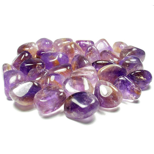 Ametrine Stone Tumbled Stone - Spiritual Stone -Healing Crystals in pack sizes of 1,3,5, and 10 Pieces Quality AAAAA +++++