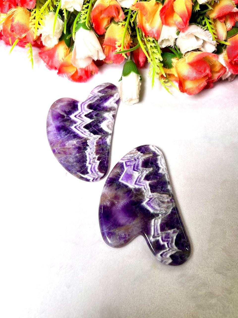 Amaze Azeztulite Stone Gua Sha Massager - Face Massage - Body Massage